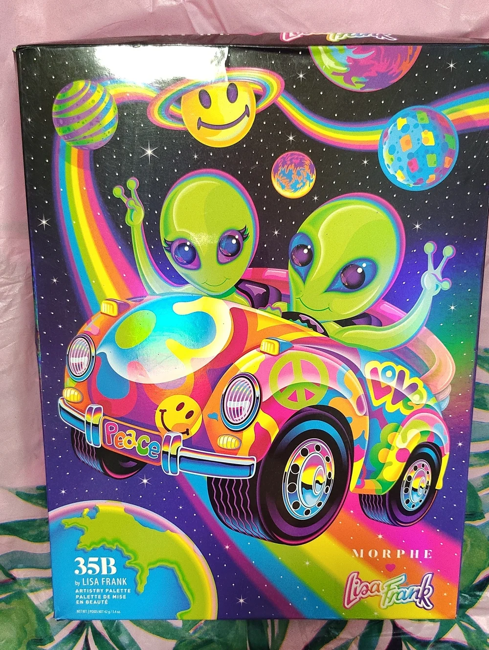 Morphe x Lisa Frank 35B Artistry Palette - Zoomer & Zorbit